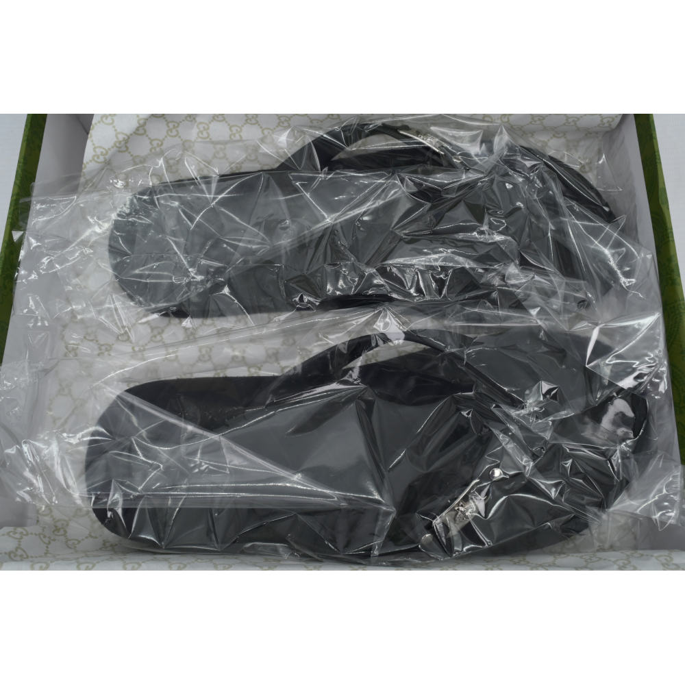 Gucci Flip Flops Black