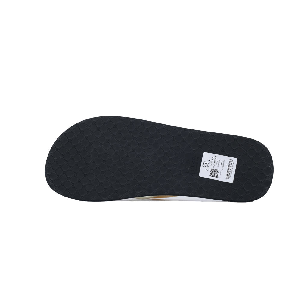 Gucci Flip Flops Black And White