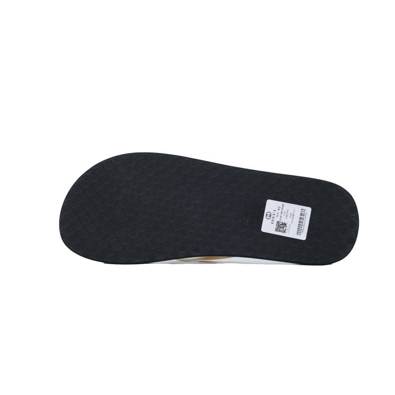 Gucci Flip Flops Black And White