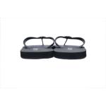 Gucci Flip Flops Blue Bottom Flower All Black