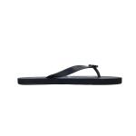 Gucci Flip Flops Blue Bottom Flower All Black