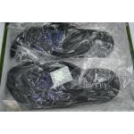 Gucci Flip Flops Blue Bottom Flower All Black
