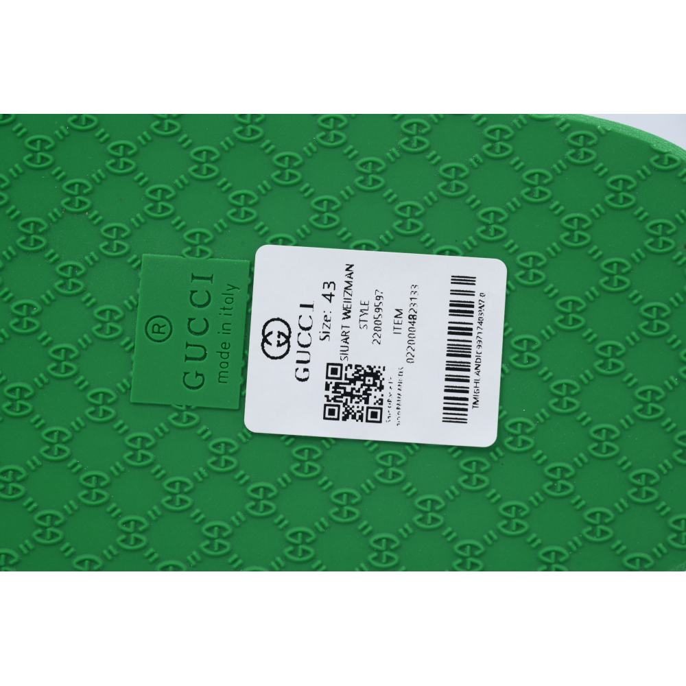 Gucci Flip Flops Green