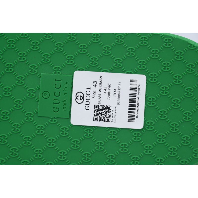 Gucci Flip Flops Green