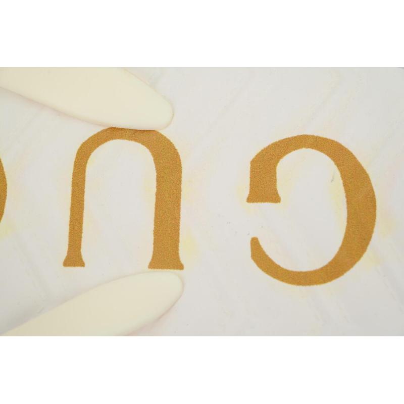 Gucci Flip Flops Logo Bottom Beige
