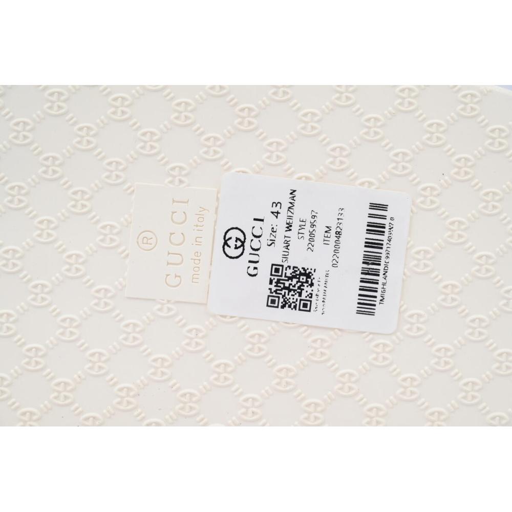 Gucci Flip Flops Logo Bottom Beige