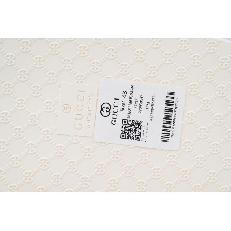 Gucci Flip Flops Logo Bottom Beige