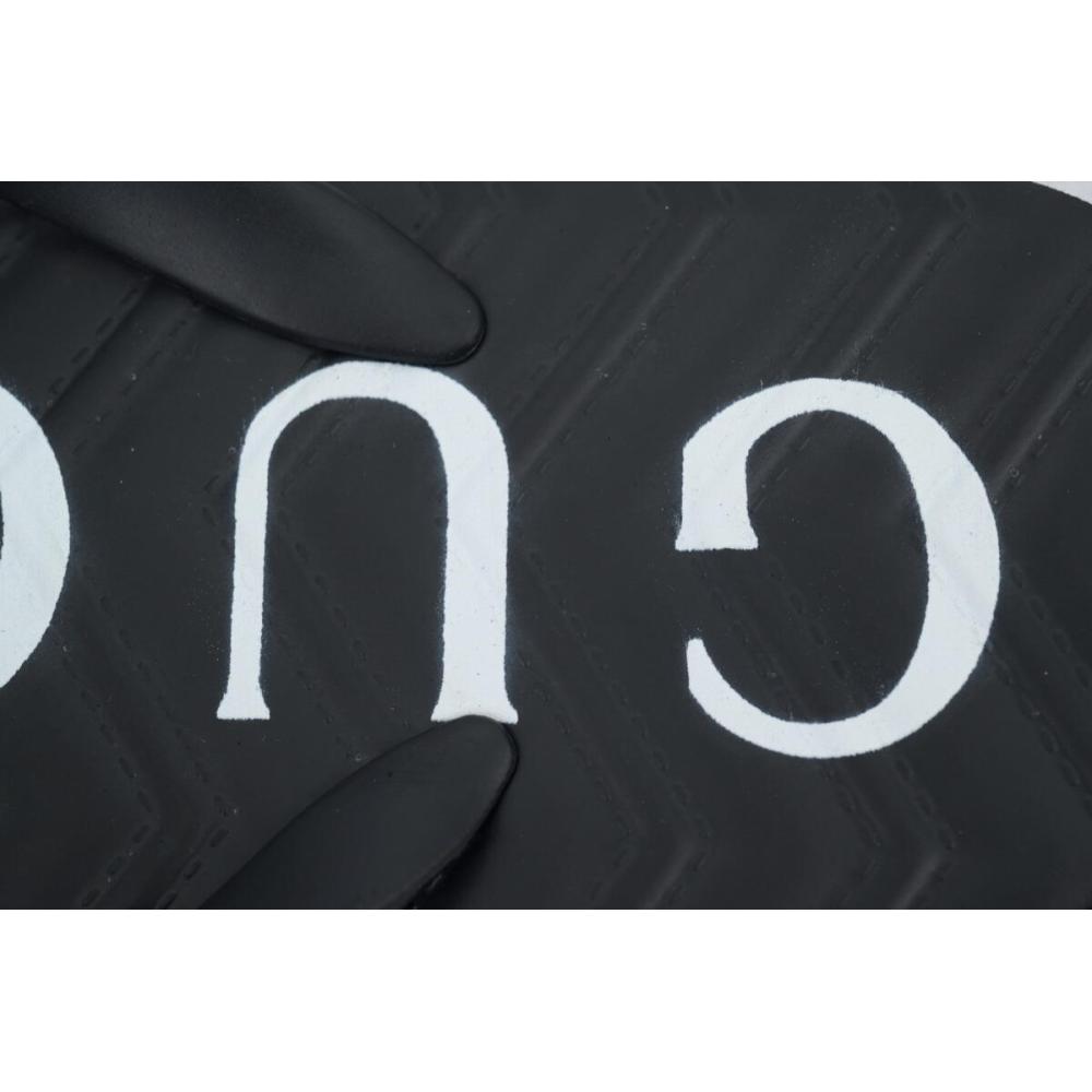 Gucci Flip Flops Logo Bottom Black