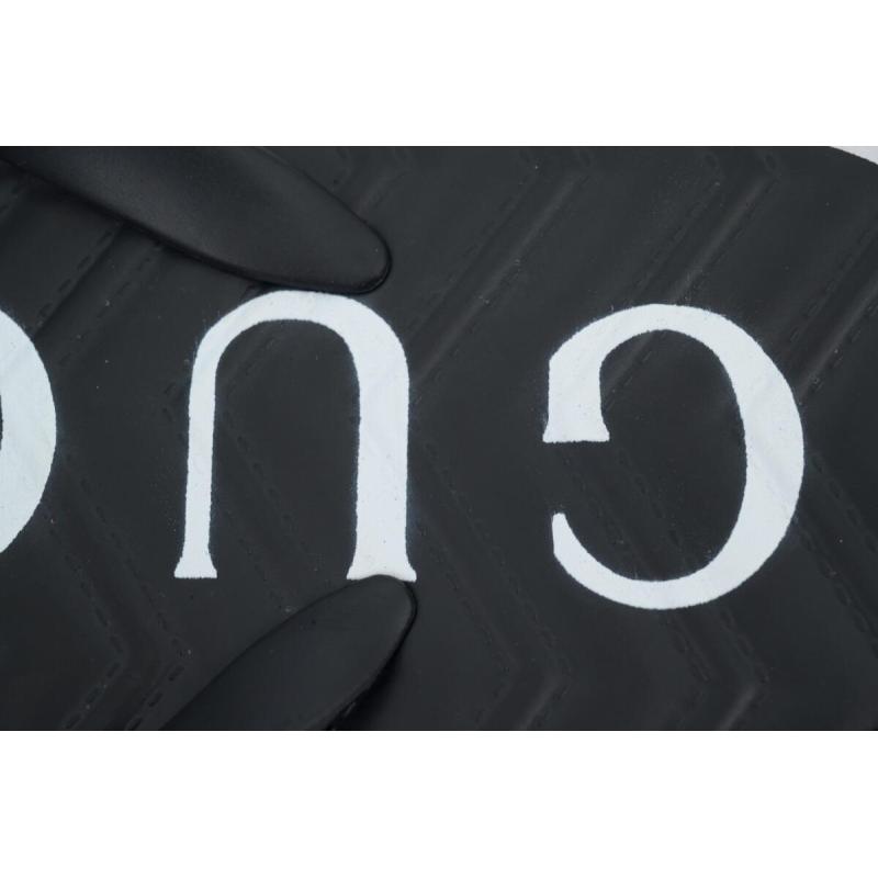 Gucci Flip Flops Logo Bottom Black