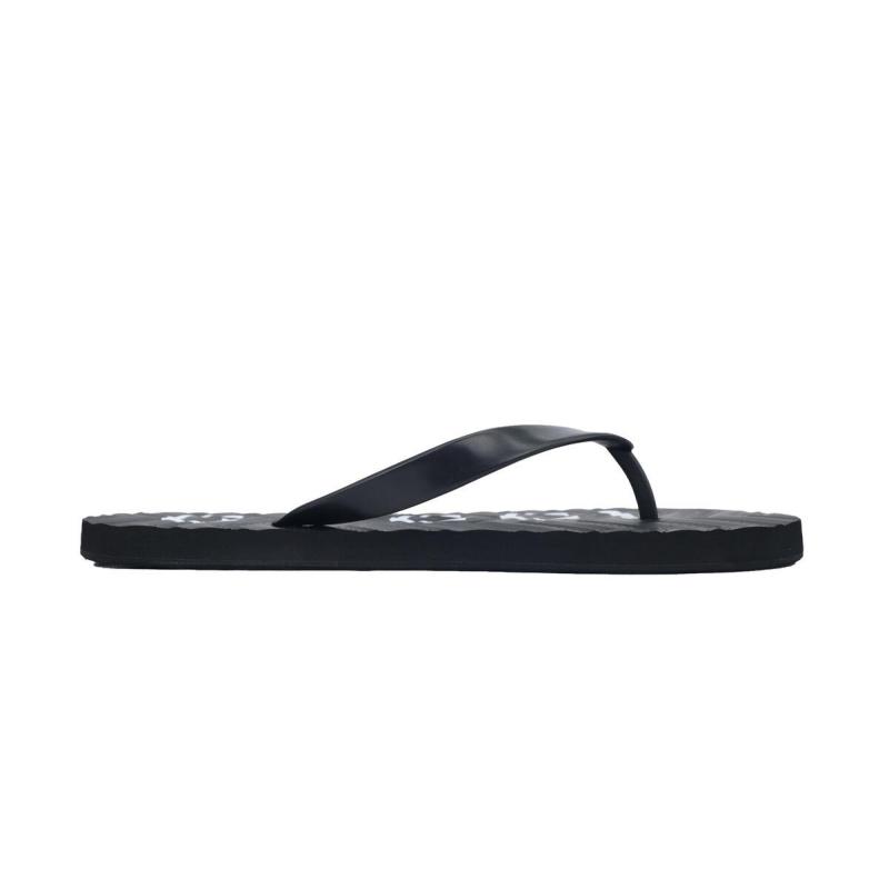 Gucci Flip Flops Logo Bottom Black