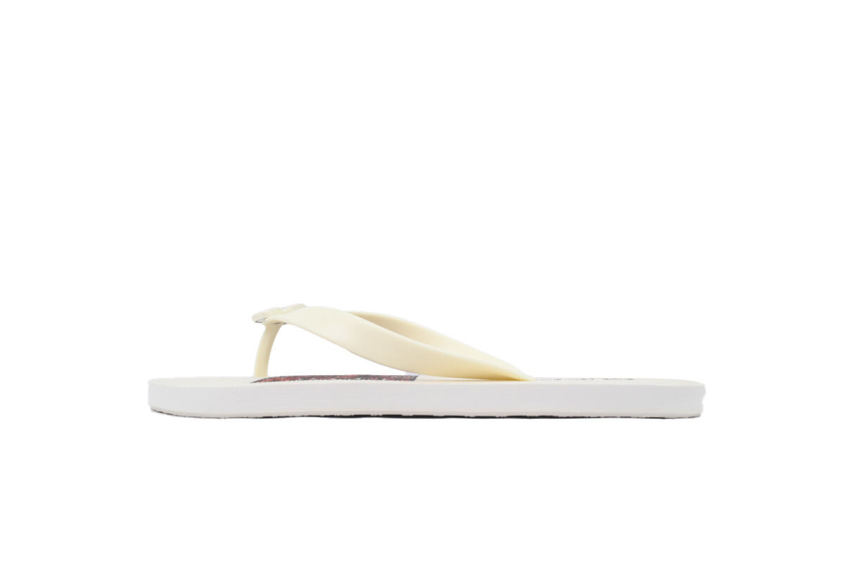 Gucci Flip Flops Red Bottom Flower Rice White