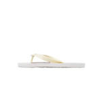 Gucci Flip Flops Red Bottom Flower Rice White