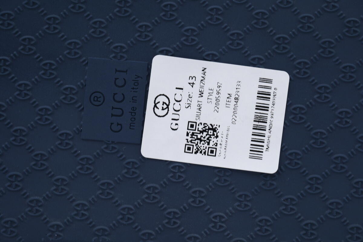 Gucci Slippers Double Black And Red