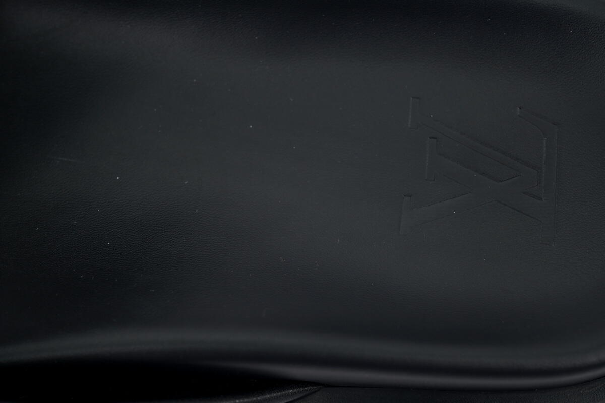 Louis Vuitton Flip Flop Sandal Black And Beige