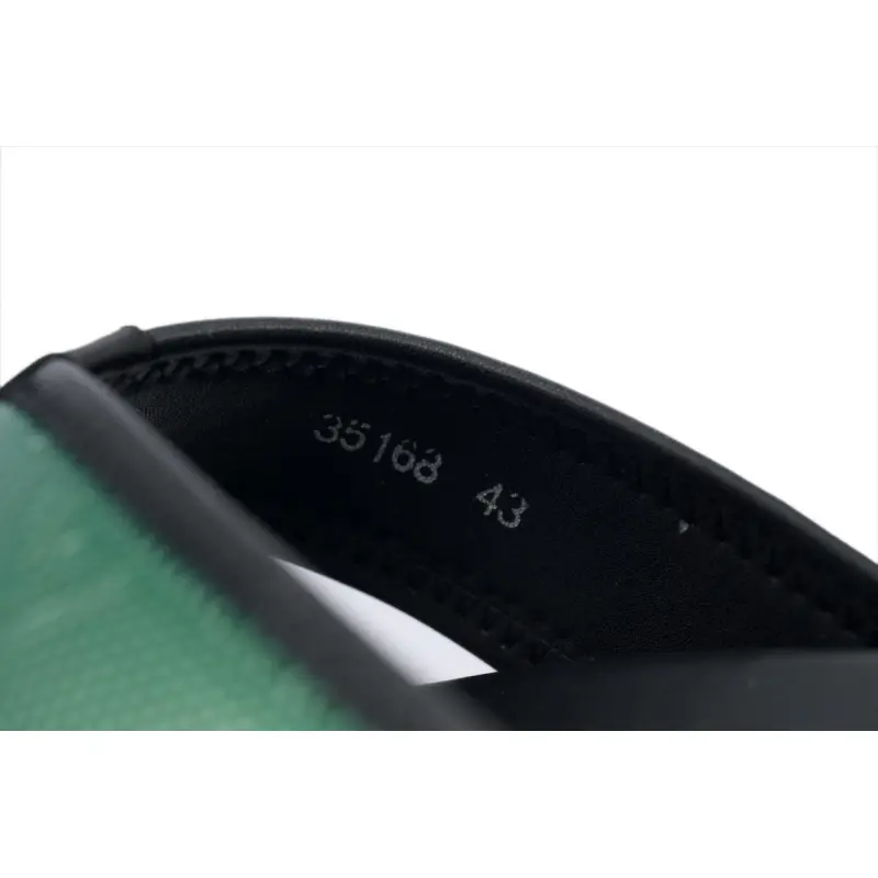 Louis Vuitton Flip Flop Sandal Black And Green