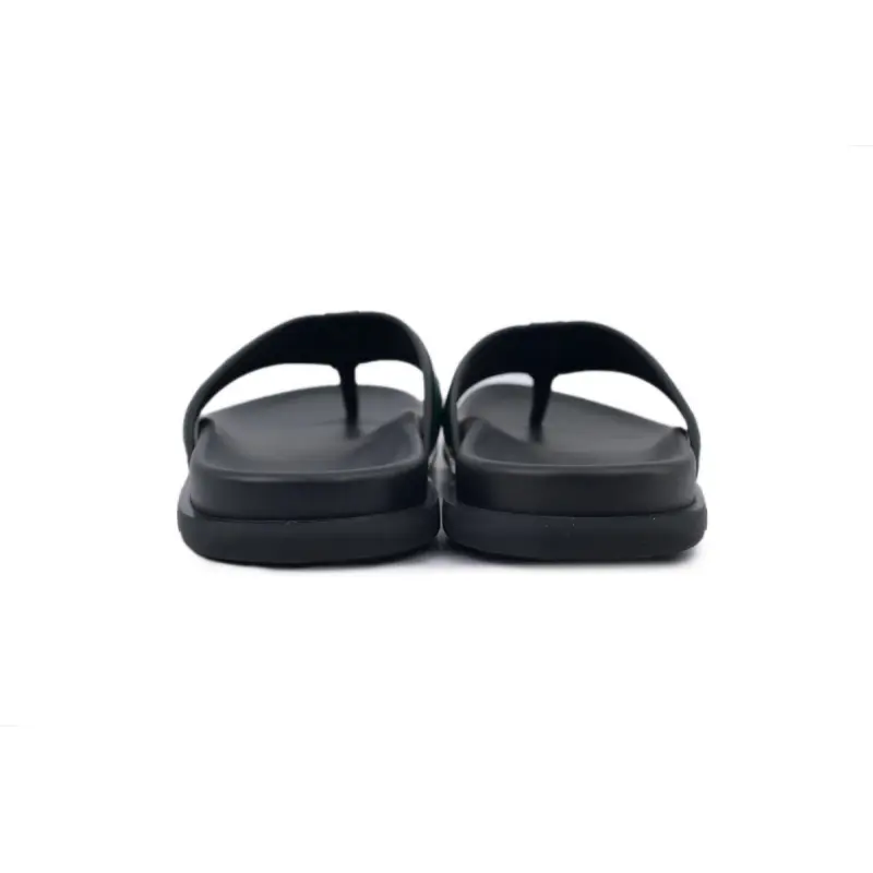 Louis Vuitton Flip Flop Sandal Black And Green
