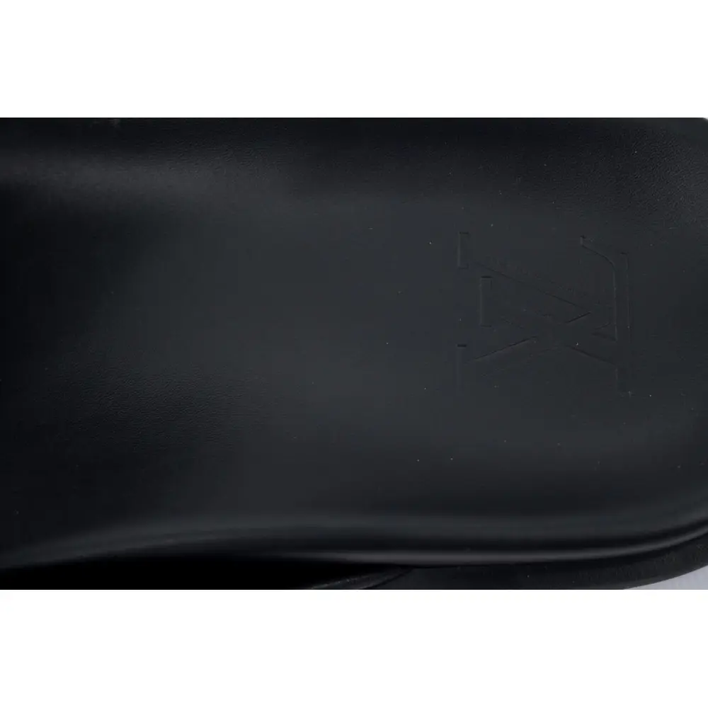 Louis Vuitton Flip Flop Sandal Black And Red