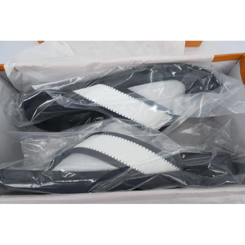 Louis Vuitton Flip Flop Sandal Black And White