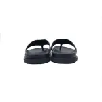 Louis Vuitton Flip Flop Sandal Black And White