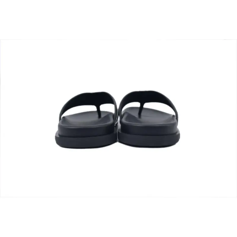 Louis Vuitton Flip Flop Sandal Black And White