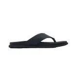 Louis Vuitton Flip Flop Sandal Full-Lettering Logo Matte Black