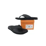 Louis Vuitton Flip Flop Sandal Full-Lettering Logo Matte Black