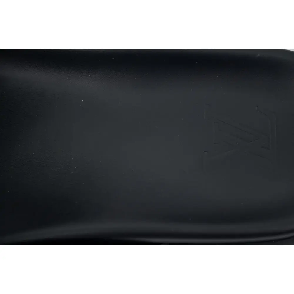 Louis Vuitton Flip Flop Sandal Full-Lettering Logo Matte Black