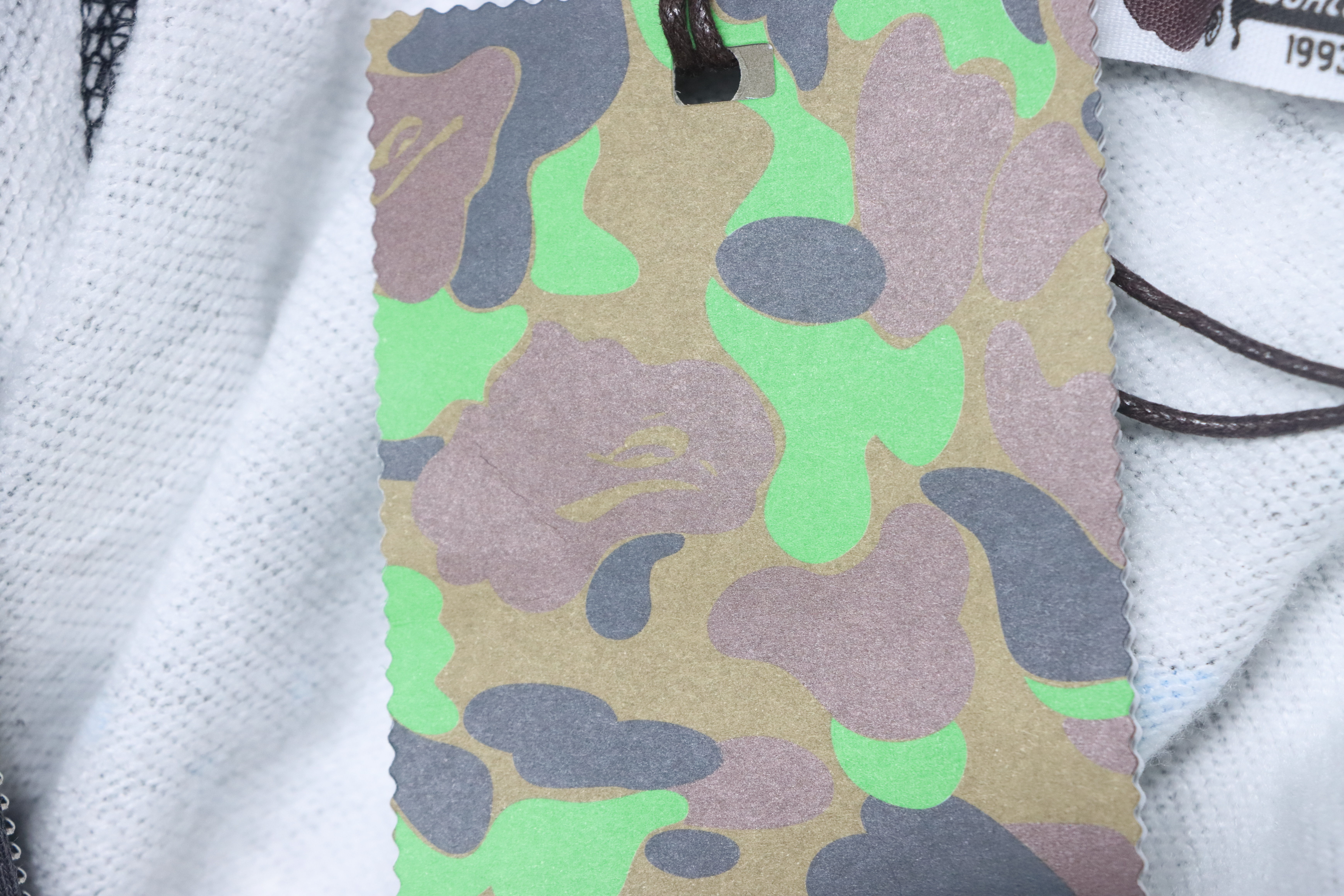 Bape Space Camo Shark WGM Full-Zip Hoodie Black