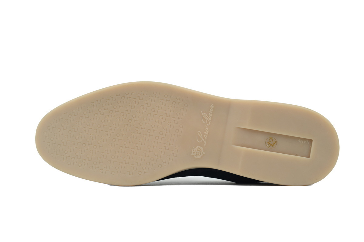 Loro Piana Bean Shoes Black