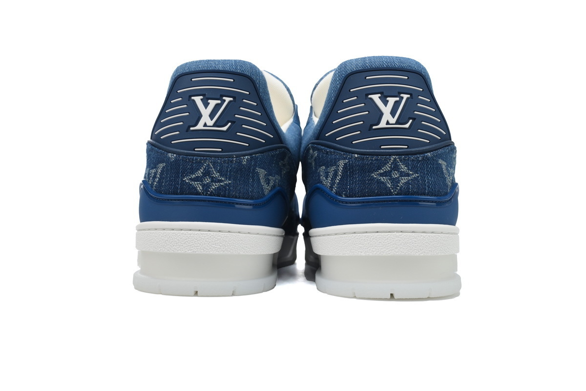 Louis Vuitton Trainer Denim Blue
