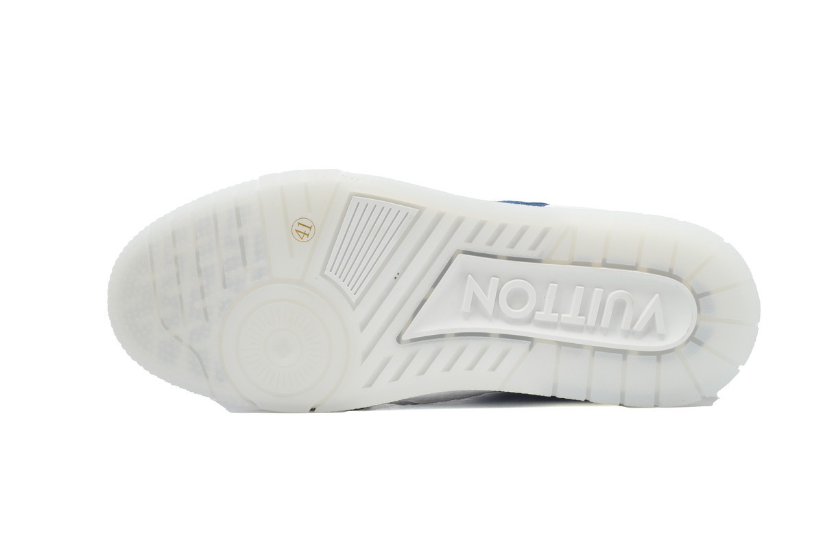 Louis Vuitton Trainer Denim Blue