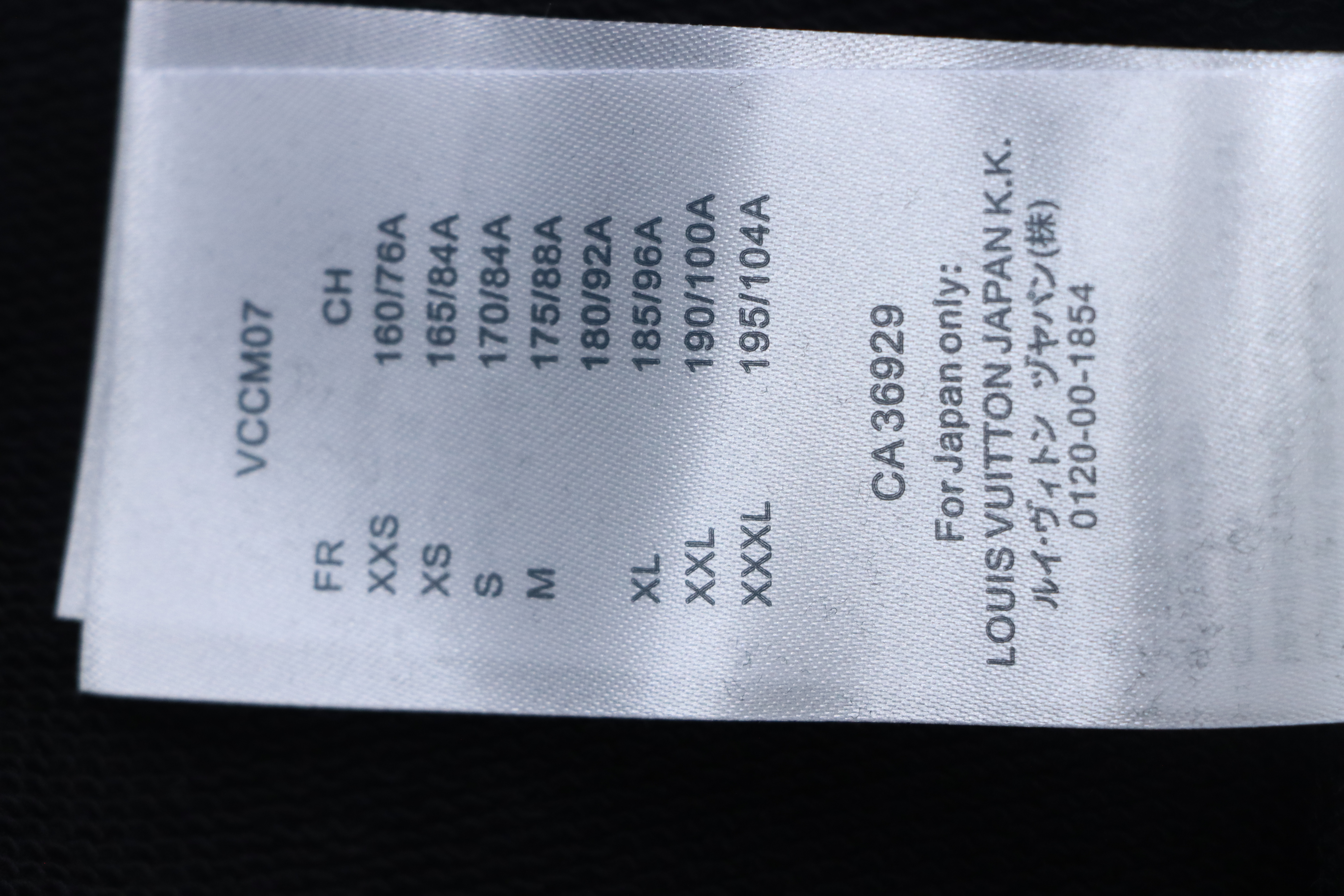 Louis Vuitton Black Cotton Sweatshirt With Leather Patch On The Pocket