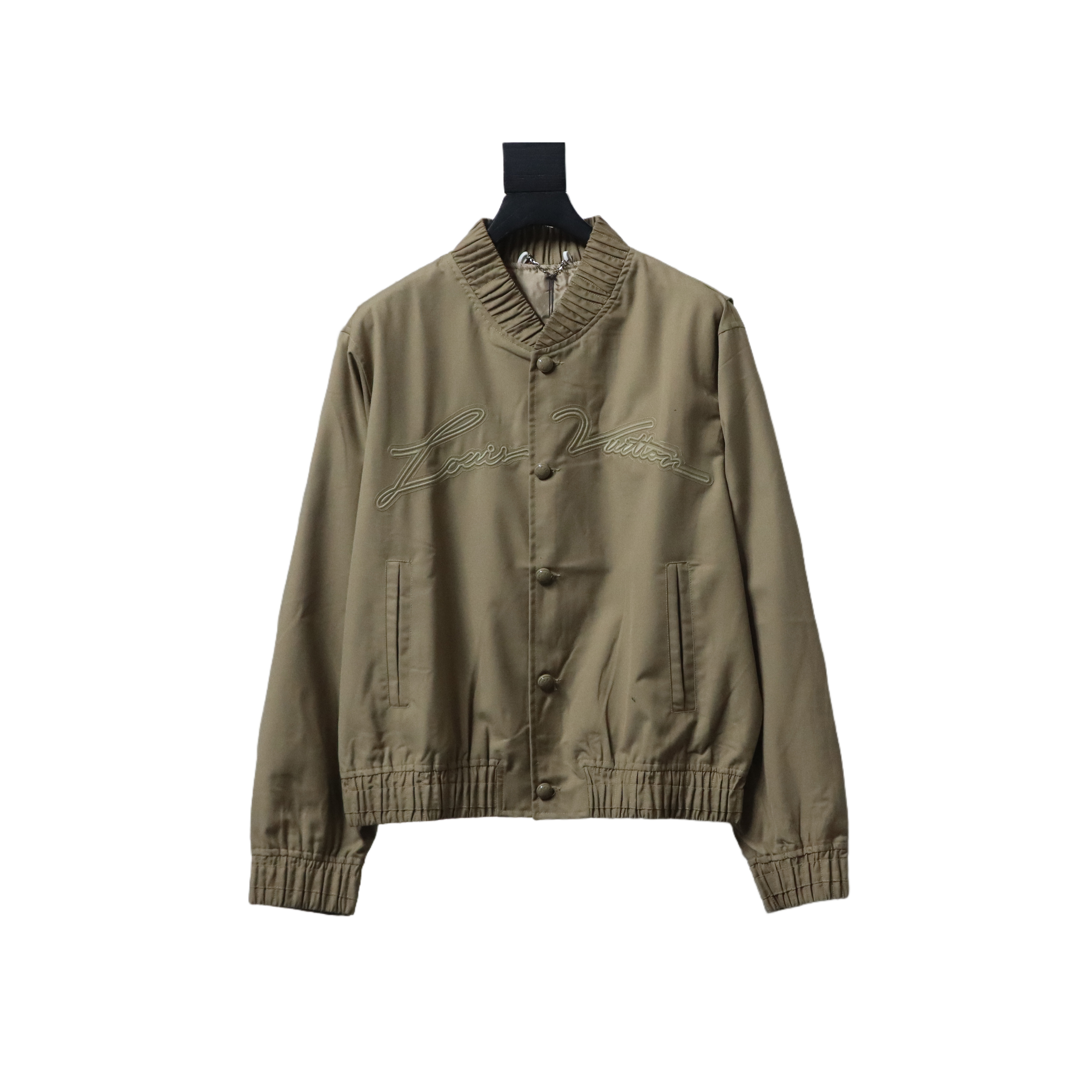 Louis Vuitton Embroidered Cotton Blend Bomber