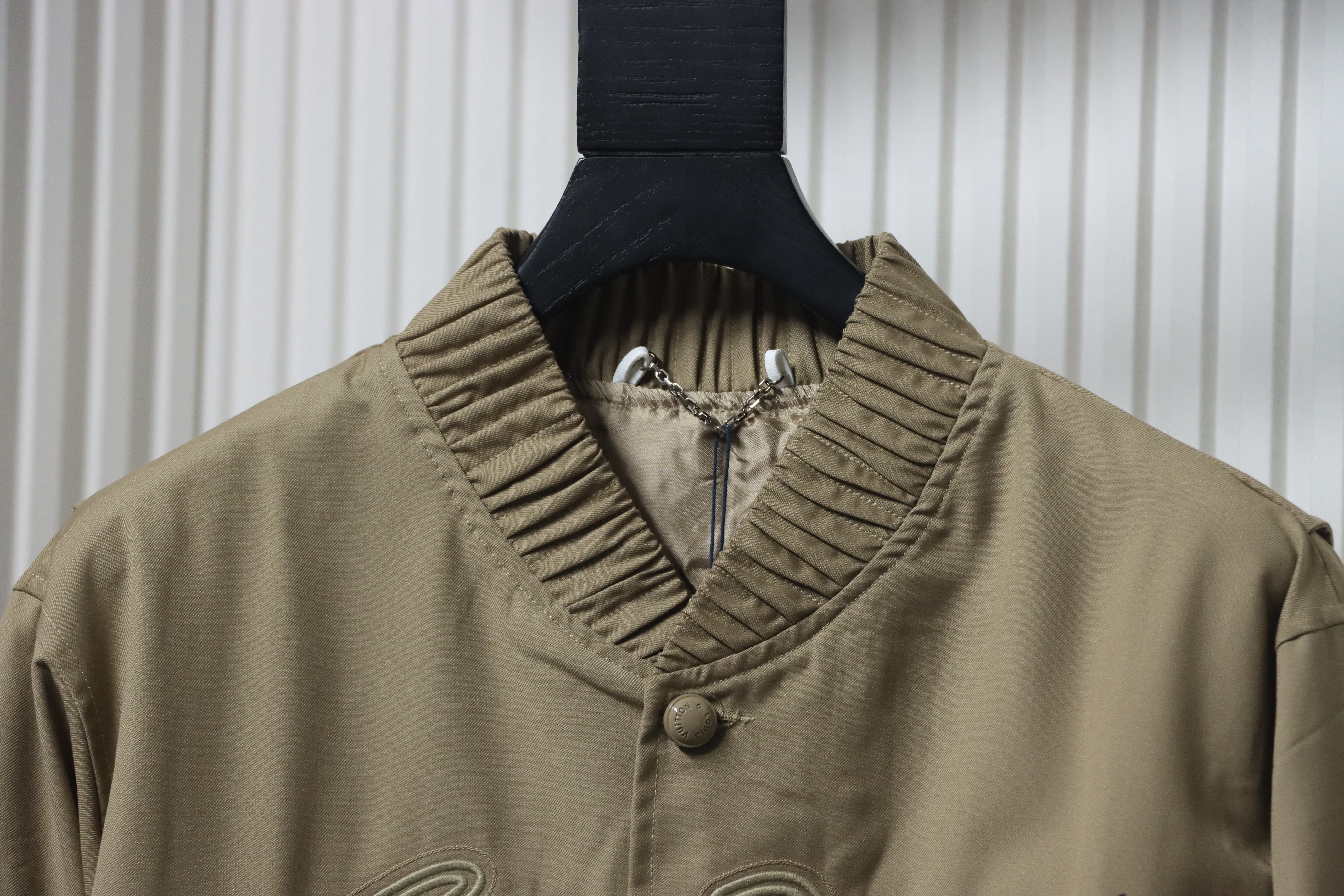 Louis Vuitton Embroidered Cotton Blend Bomber