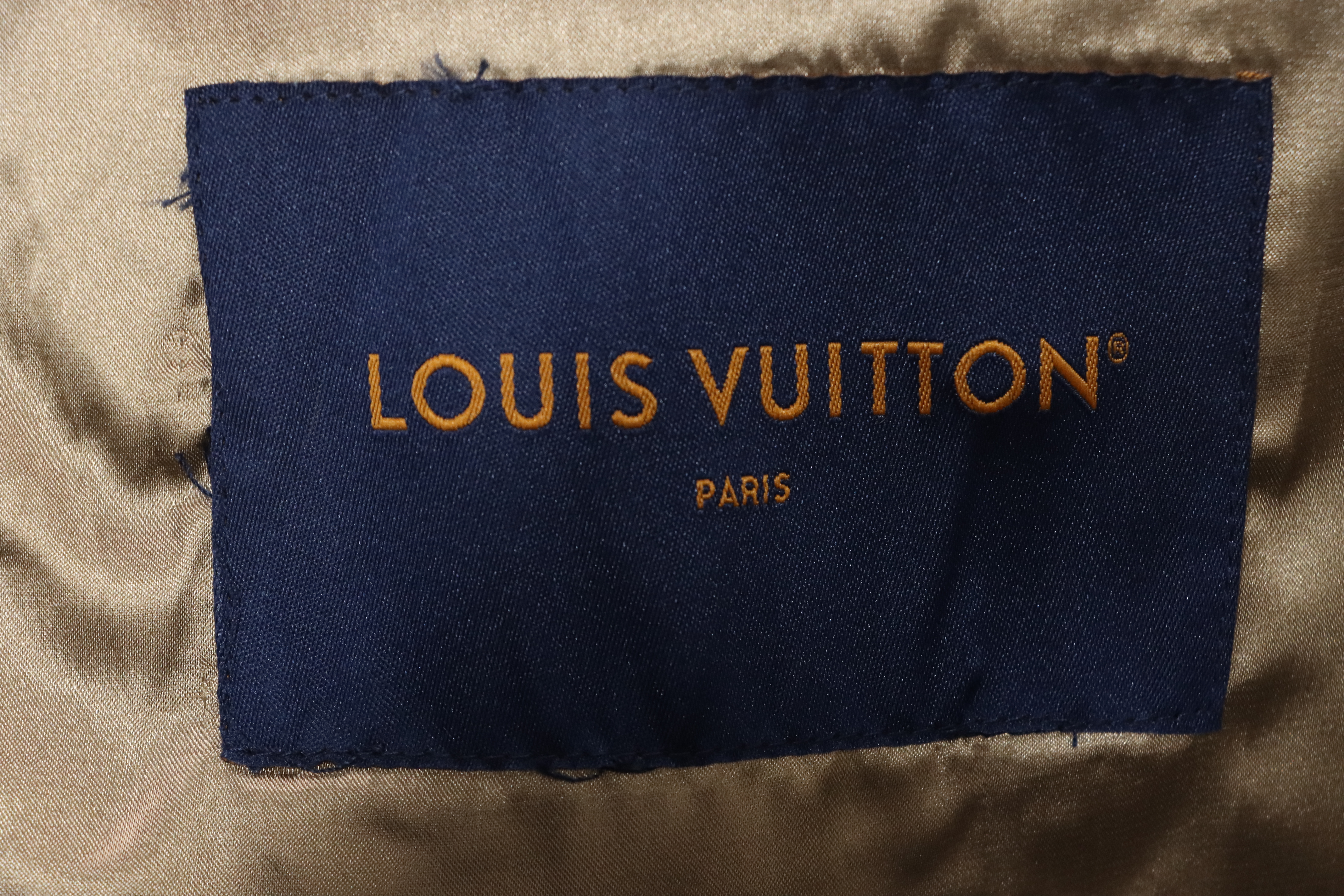 Louis Vuitton Floral Embroidered Leather Jacket