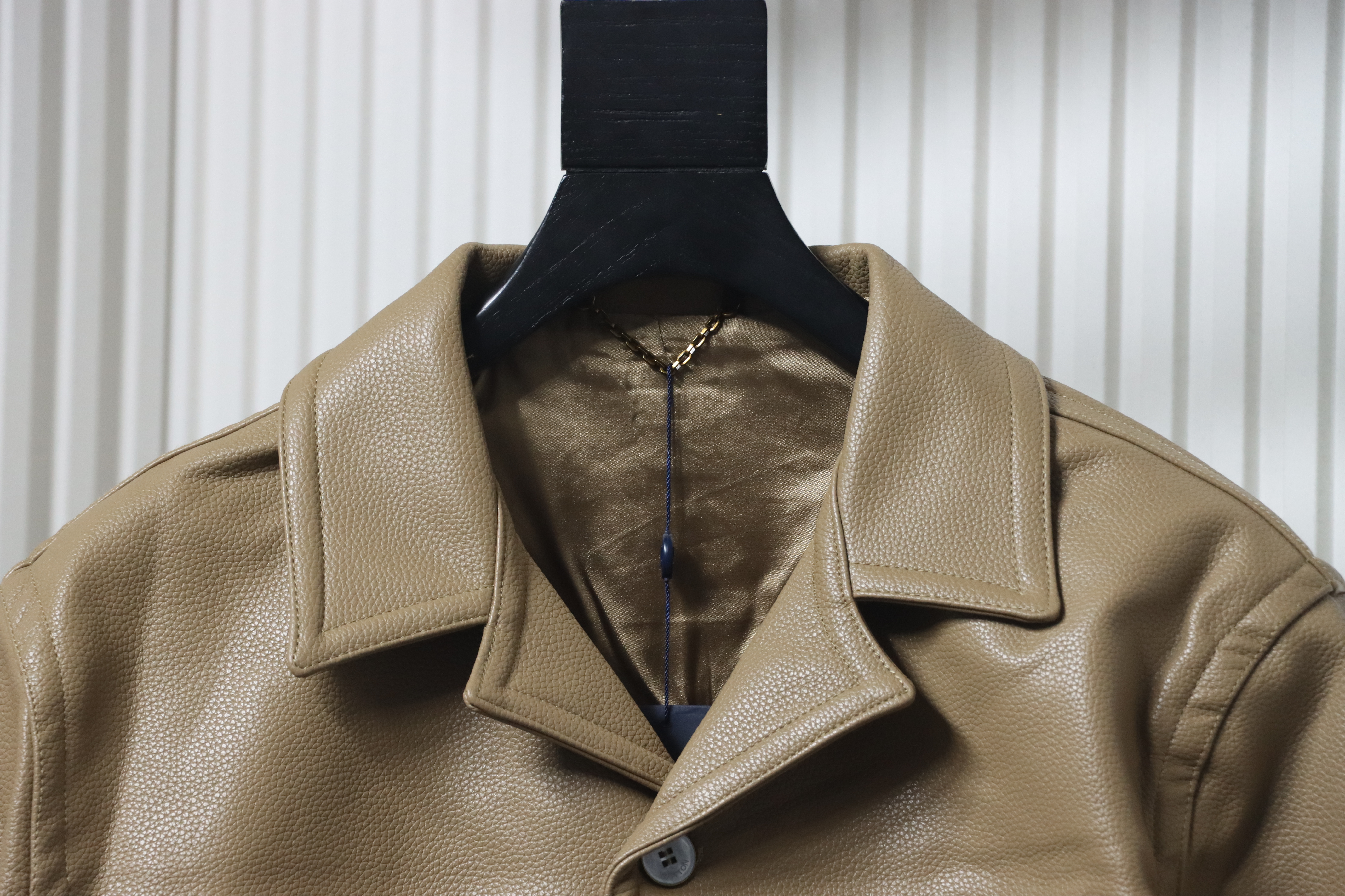 Louis Vuitton Floral Embroidered Leather Jacket