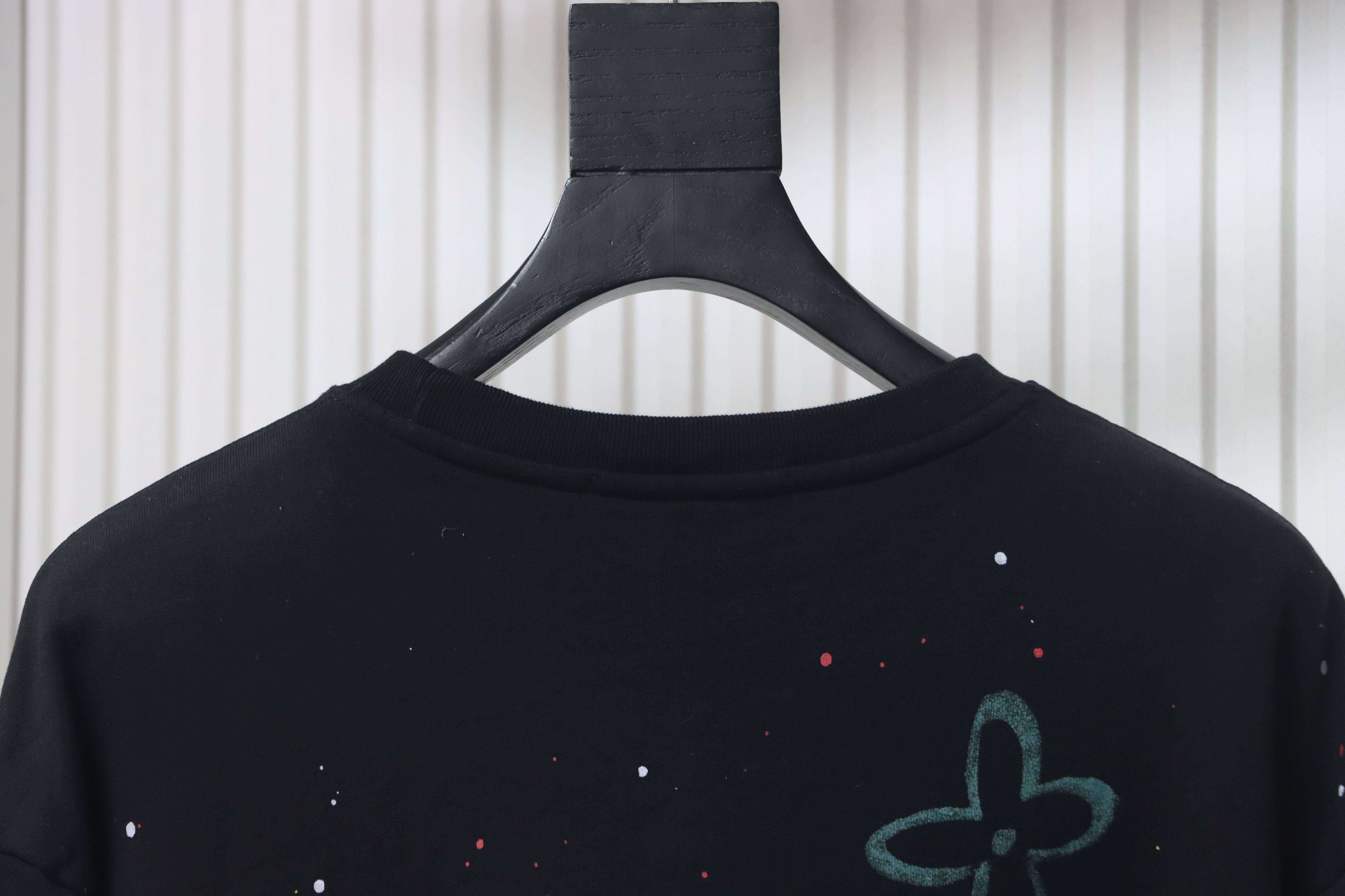 Louis Vuitton Graffiti Crew Neck Sweatshirt Black