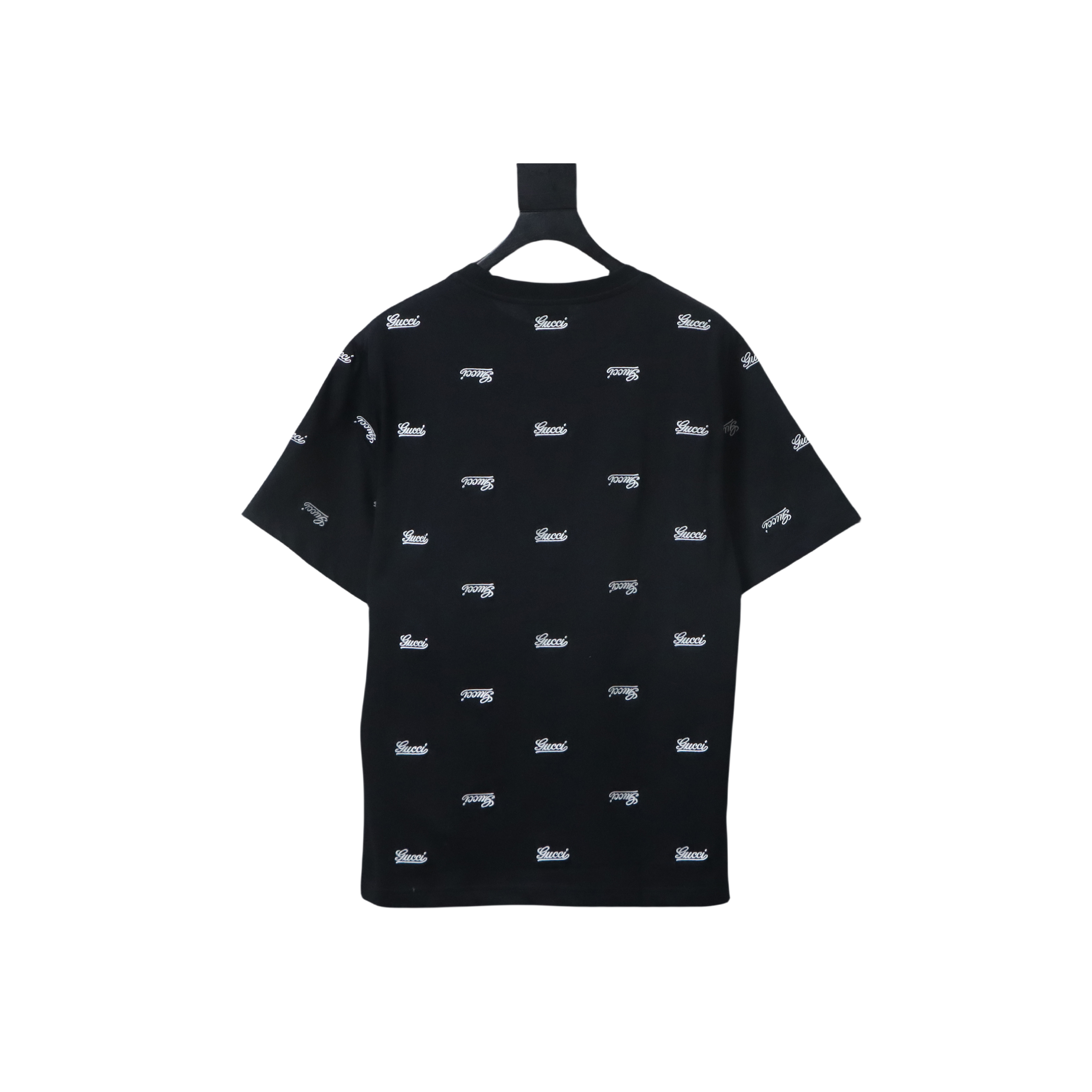 Gucci Cotton Jersey T-shirt With Embroidery In Black