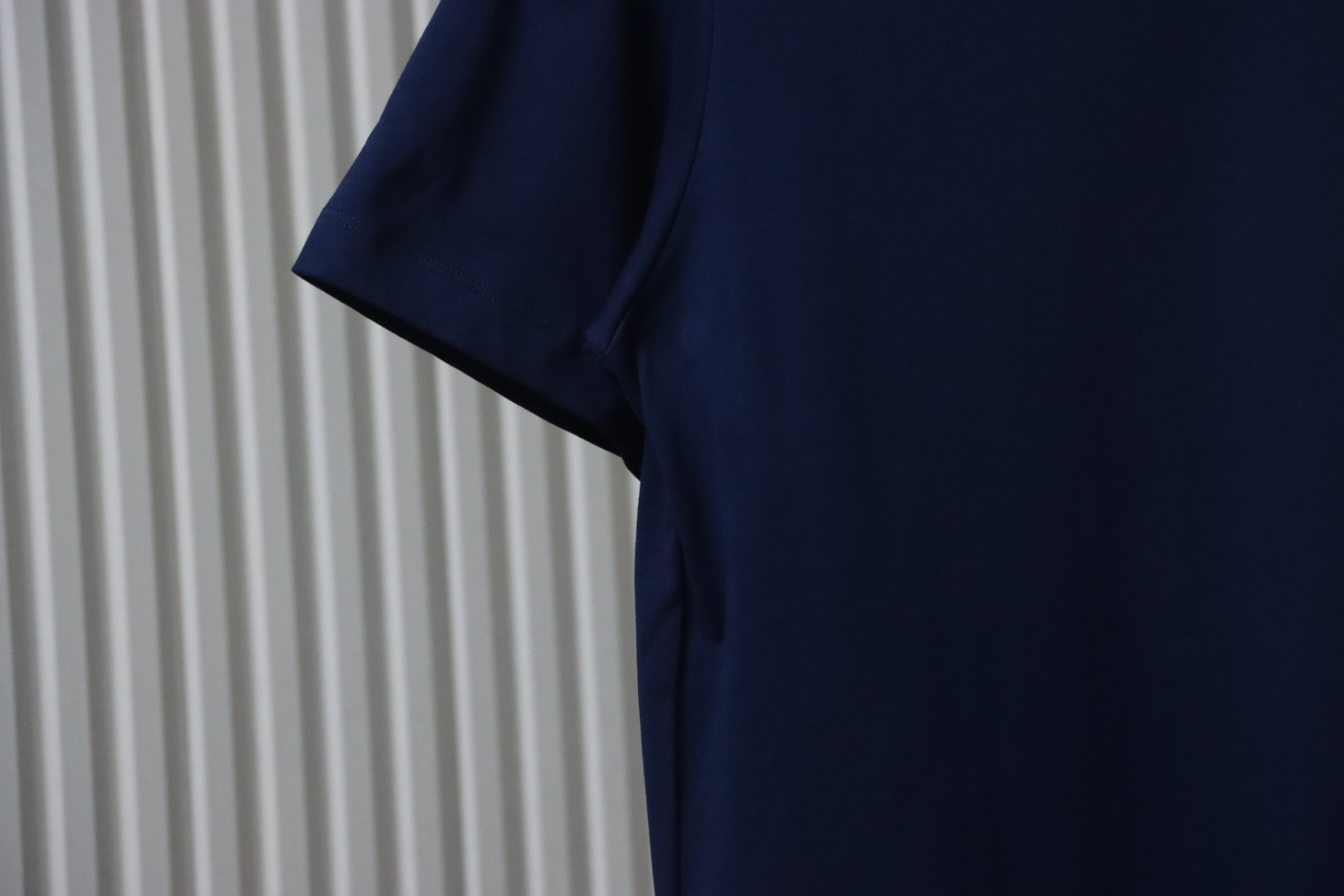 Gucci Pocket Embroidery T-shirt Dark Blue