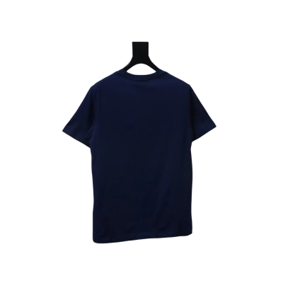 Gucci Pocket Embroidery T-shirt Dark Blue 02