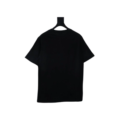 Gucci Pocket Embroidery T-shirt In Black 02