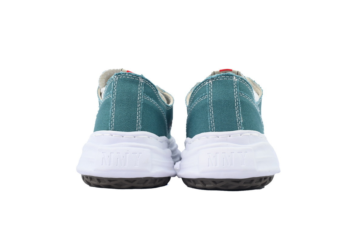 Mihara Yasuhiro Hank OG Sole Canvas Low White Blue A05FW702 NO.776