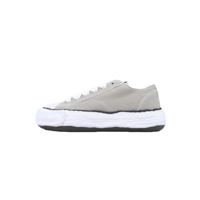 Mihara Yasuhiro Peterson 23 OG Sole Canvas Low White And Light Brown  A11FW702 NO.806 01