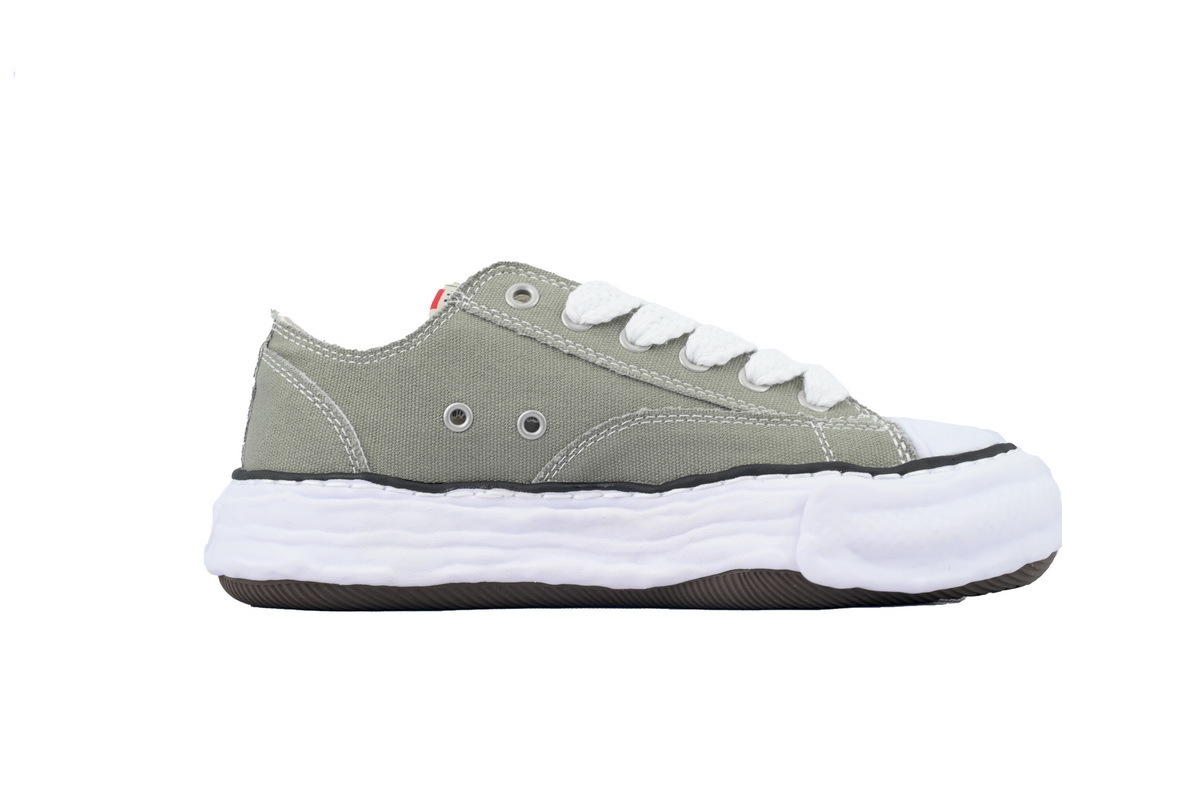 Mihara Yasuhiro Peterson 23 OG Sole Canvas Low White Brown A11FW702 NO.805
