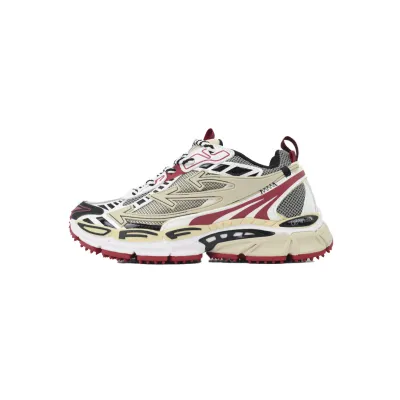 Off-White Be Right Back Khaki Red OMIA295C99 FAB000 0032 01
