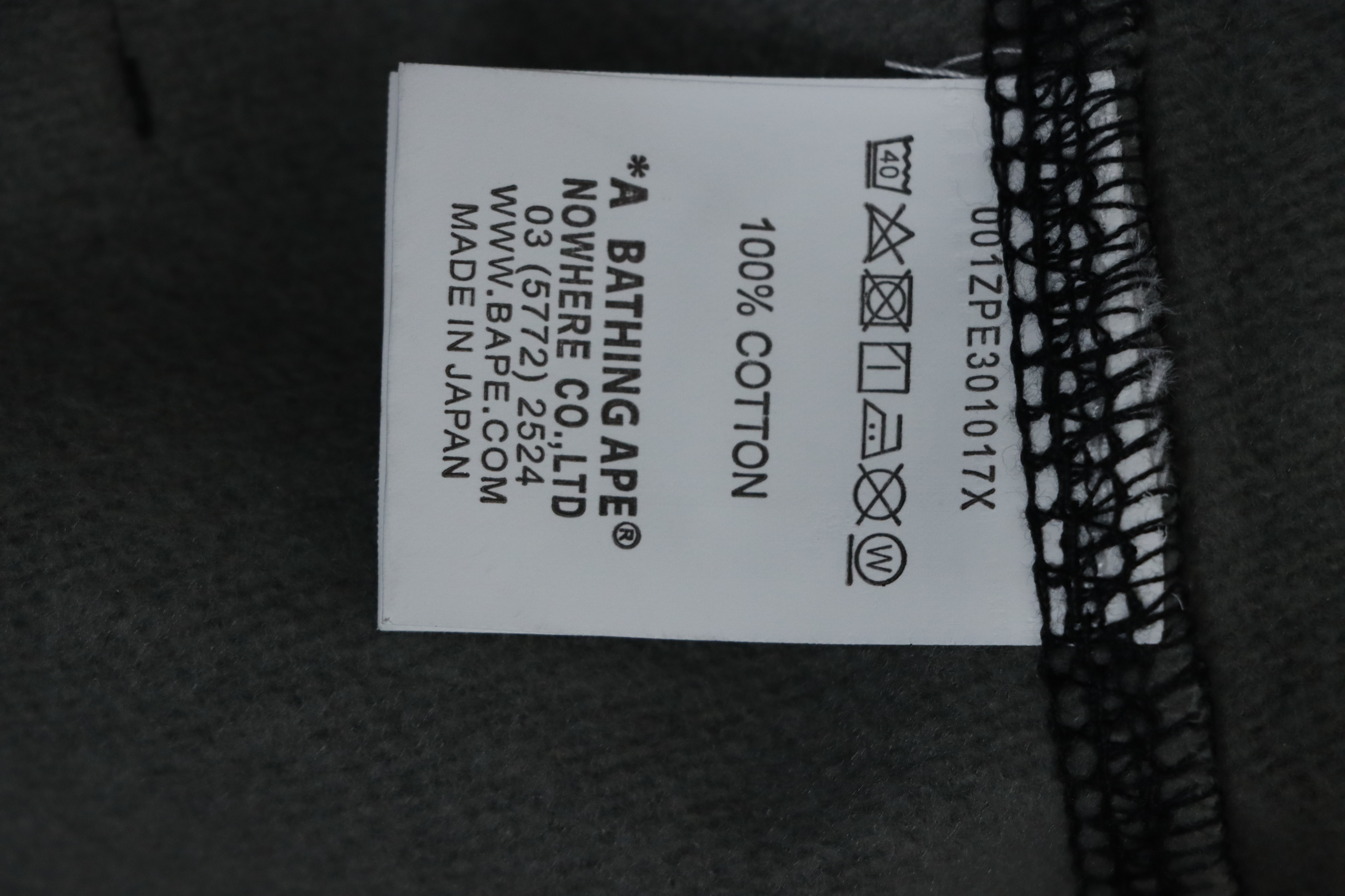 Bape Full Zip Shark Camouflage Print Purple Collar Dark Black And Grey Hoodie