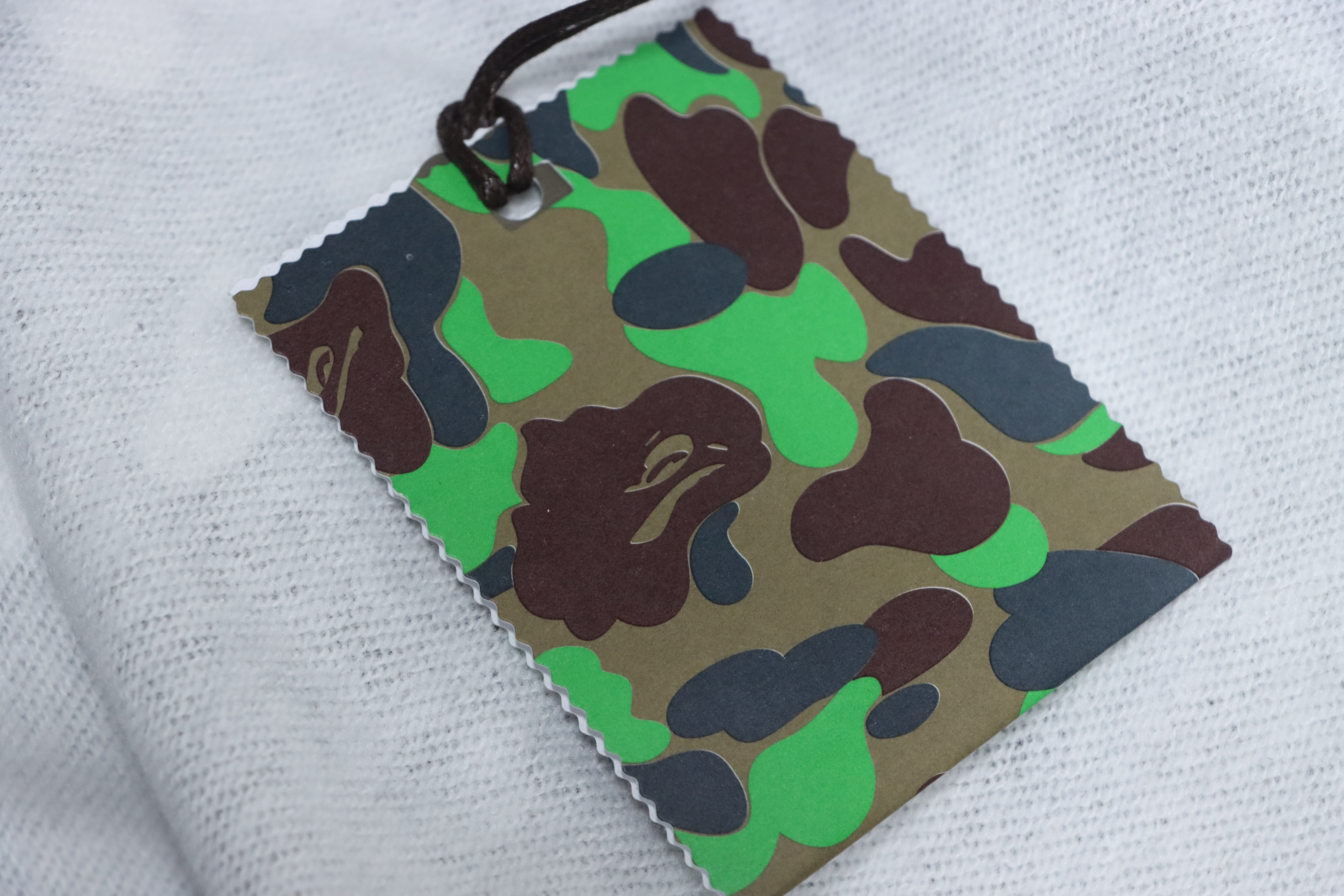 Bape Full Zip Shark Glow-in-the-Dark Camouflage Print Hoodie Black And White