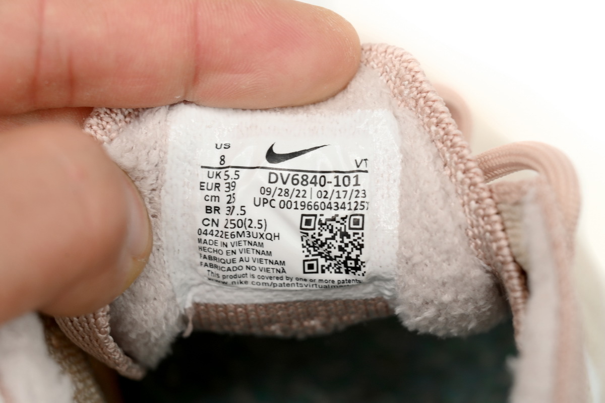 Nike Air VaporMax 2023 FK Apricot Pink DV6840-101 N