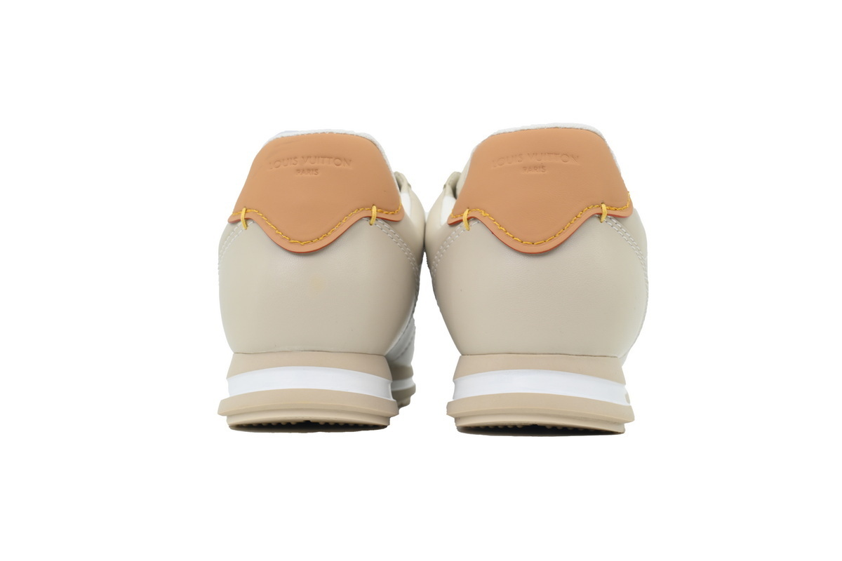 LV BUTTERSOFT Sneaker Lambskin/Plain Calf Leather Beige 1AIKJ4
