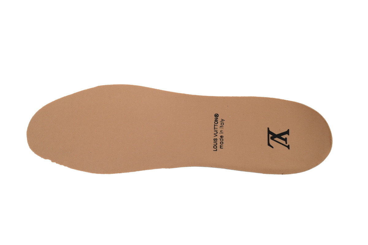 LV BUTTERSOFT Sneaker Lambskin/Plain Calf Leather Brown 1AIKVK